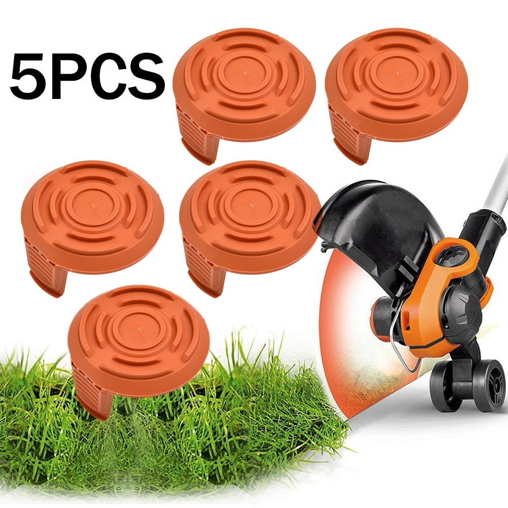 2x Spool Covers Orange For WORX WA6531 WG151 WG152 WG166 WG167 50006531 Parts 