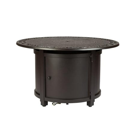 Fire Sense 62410 Longpoint Aluminum Round Lpg Fire Pit Walmart Com