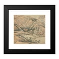thumbnail image 2 of Song Xu 13x12 Black Modern Framed Museum Art Print Titled - Mt. Fenghuang (Mt. Phoenix) (C. 1588), 2 of 5