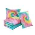thumbnail image 3 of Heritage Club Tie Dye Soft 2 Piece Comforter Set, Twin/Twin XL, Multicolor, Polyester, 3 of 5