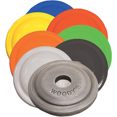 thumbnail image 2 of Round Aluminum Black Support Plate For 5/16" Studs, 2 of 2