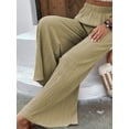 thumbnail image 3 of PTHTECHUS Women's Wide Leg Palazzo Lounge Pants with Light Weight Loose Comfy Casual Pajama Pants, 3 of 7