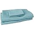 thumbnail image 3 of Microfiber Sheet Set (Water Green, Queen) - by Natural Comfort, 3 of 4