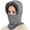 Grey, variant on Felmale Women Balaclava Beanie Fleece Hood Cycling Ski Thermal Face Cover Hat Winter Warm Cap Scarf for Cold Weather Brown