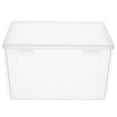 thumbnail image 1 of KAKOWELY laundry powder container Clear Laundry Pod Container Plastic Storage Box Bathroom Washing Powder Holder8.39"X5.79"X5", 1 of 4