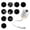 10 Projection Films, variant on Plug‑and‑Play HD Star Projector, 2-in-1 Galaxy Projector Night Light, Portable Starry Sky Night Light Projector for Bedroom with Sliding Projection Films, Mini LED Nightlight Wall Lamp for Adults