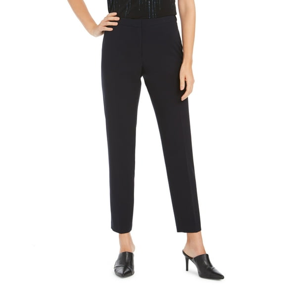 Women's Calvin Klein Highline Navy Blue Ankle Length Pants Size 2