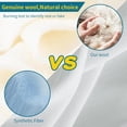 thumbnail image 4 of Premium 19-Micron Merino Wool Pre Felt Fabric for Needle & Wet Felting, 100% Pure, 59" Wide, Machine Washable, Oeko-TEX Certified (12x59 Inch), 4 of 5