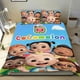 thumbnail image 1 of Cocomelon Conjunto de sábanas temático, trío de piezas, cómodo y amigable con la piel, diseño único, regalo de decoración para el hogar para familiares, amigos y fans,135X200cm, 1 of 6