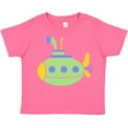 thumbnail image 3 of Inktastic Cute Green Submarine Boys or Girls Toddler T-Shirt, 3 of 5