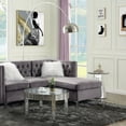 thumbnail image 6 of ACME Jaszira Upholstery Modular Chaise in Gray, 6 of 8