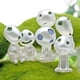 thumbnail image 5 of Juego de 6 figuras de elfos iluminados de la princesa Mononoke - Accesorios de jardinería al aire libre ER, 5 of 5