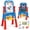 Blue, variant on LieGorJi Easel for Kids, Toddler Easel, Double-Sided Chalk Board Kid, Kid Art Easel, Art Easel Age 4-8, Birthday Gifts for 1-3 3-5 5-8 Year Old
