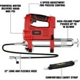 thumbnail image 2 of Electric Grease Gun Compatible with Milwaukee 18V Battery (Tool Only), 2 of 9