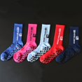 thumbnail image 4 of 1 Pair Sports Socks Wear Resistant High Elasticity Fine Workmanship Comfortable Durable Foot Protector Outdoor Accessory Non-slip Soccer Basketball for Sport, 4 of 10