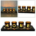 thumbnail image 5 of Set of 4 Candle Tealight Candlestick Coffee Table Centerpiece Decor , Home, 5 of 7