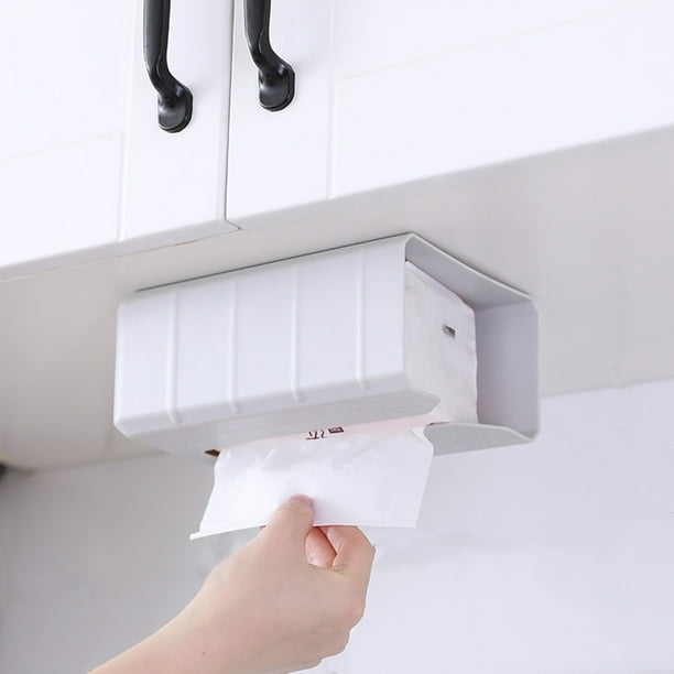 Tissue box wall holder sale
