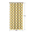 thumbnail image 5 of Yellow White Checkerboard Checkered Pattern Shower Curtain 36"x72" ,Bathroom Decorative Shower Curtains Set with 12 Hooks,Modern Waterproof Washable Shower Curtain, 5 of 6