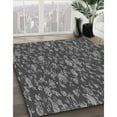 thumbnail image 2 of Ahgly Company Indoor Rectangle Patterned Dark Gray Black Area Rugs, 5' x 7', 2 of 6