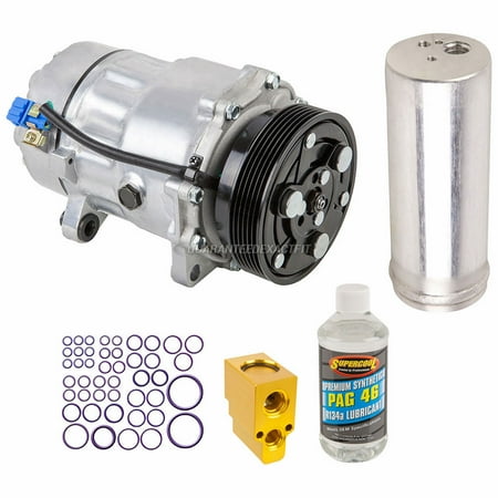 - AC Compressor w/ A/C Repair Kit For VW Golf & Audi TT Quattro TT