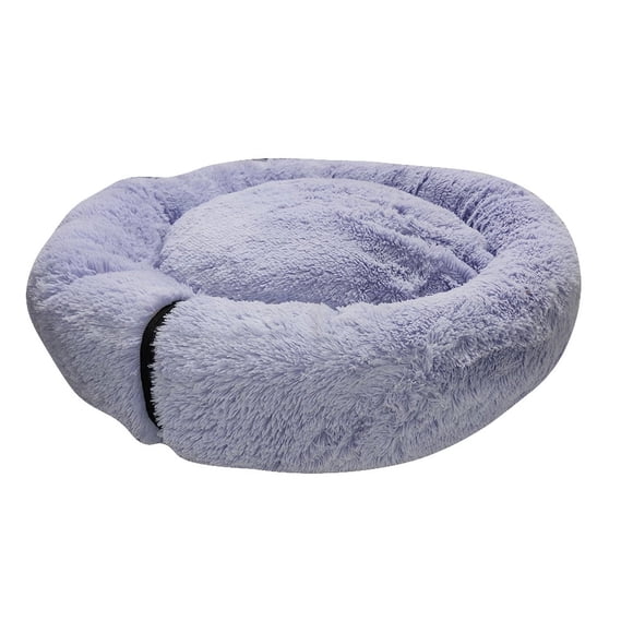 Cama Antiestres Lunics Cama CH Peluche Lila