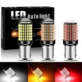 thumbnail image 2 of 2PC 1156 BA15S P21W BAU15S PY21W T20 7440 W21W 3157 1157 P21/5W W21/5W LED Bulbs 144 SMD led CanBus Lamp For Turn Signal Light, 2 of 3