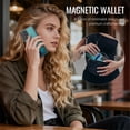 thumbnail image 7 of JEEHOOD Case For Samsung Galaxy A33 5G, RFID Blocking, PU Leather,Compatible With MagSafe Detachable 2 In 1 Wallet With Built-in Push Card Holder,Kickstand Magnetic Protective Cover,Blue, 7 of 7