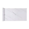 thumbnail image 2 of Vikakiooze 118 78 40in Three Sizes White Marbled Paper Countertop Rainproof Wallpaper Peel And Stick Wallpaper Roll Self Adhesive Removable For Kitchen Cabin, 2 of 7