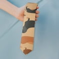 thumbnail image 2 of Watercolor Dog Art Necktie - Vintage Dog Print Satin Formal Tie for Men - Wedding Tie, 2 of 5