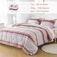 thumbnail image 2 of Floral Printed Queen Comforter Set with Sheets Lightweight Piece Bed in A Bag Comforter Set Vintage Yellow and Grey Flower Pattern Farmhouse Bedding Set, 2 of 7