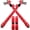 Red, variant on Bat Grip Tape for Baseball Softball, 2 Pack 1.75mm Extra Cushion Bat Wrap with Reinforced Edge Adhesive, 40 inch Length Full-Back Adhesive Replacement Grip for Metal and Wood Bats