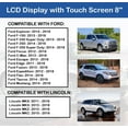 YTBW Sync 3 Radio 8" Touch Screen Monitor For Ford Explorer Flex