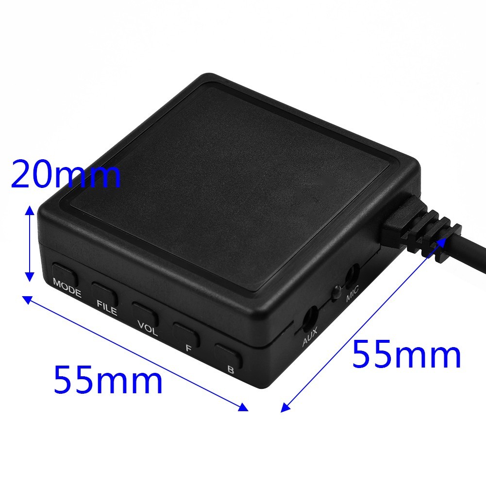 Bluetooth AUX USB Cable Adapter Audio MIC For Alpine Ai-NET JVC KS-U58 PD100 U57 - image 3 of 12