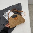thumbnail image 4 of Bolsos cruzados para mujer, bolso de mano tejido hecho a mano para mujer, elegante bolso de paja para mujer Sywqhk Para Estrenar, 4 of 8