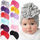 thumbnail image 1 of Gorro para recién nacido harmtty, suave, elegante, de poliéster y algodón, con flores grandes, para niña pequeña, color negro, 1 of 8