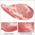 thumbnail image 4 of Miangastore Tranches de Bœuf Artificielles Fausses Tranches de Bœuf Réalistes Accessoire Alimentaire, 4 of 8