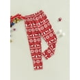 thumbnail image 3 of Canis Kid Trousers with Christmas Print, Ideal for Casual Parties and Street Wear in Spring and Fall, 3 of 9