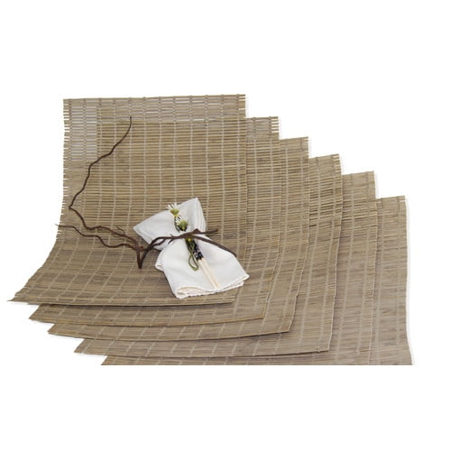 Versailles Home Fashions Bamboo Placemat (Set of 6)