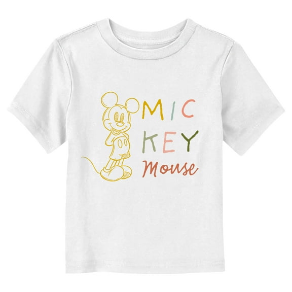 Mickey & Friends Character Doodle  Graphic T-Shirt