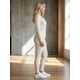 thumbnail image 4 of Conjunto Mujer 2 Piezas Blusa Manga Larga Y Pants Ajuste Cómodo Casual, 4 of 5