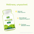 thumbnail image 3 of Psyllium Husk Capsules with Probiotics, 200 Count, Plant-Based, 3 of 6