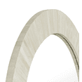 thumbnail image 3 of RUDRAKSHA CORPORATION Round Bone Inlay Mirror Frame, Light Beige Sunburst Design, Monochrome Wall Mirror for Modern and Coastal Décor, 3 of 3