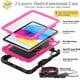 thumbnail image 5 of Funda SEYMAC de serie para iPad de 11ª y 10ª generación, 11 pulgadas/10,9 pulgadas, color rosa y negro, 5 of 8
