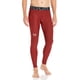 thumbnail image 1 of Leggings HeatGear Armour Under Armour para Hombre Cardinal/Blanco, 1 of 2