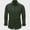 军绿色, variant on Men's Cotton Long Sleeve Work Shirt Casual Outdoor Cargo Shirt 119