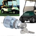 thumbnail image 4 of Interrupteur d'allumage 3 voies 4 bornes avec 2 clés 33639G01 de remplacement pour EZGO Club Car, 4 of 4