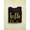 thumbnail image 3 of Hello There Sweatshirt Women -Image by Shutterstock, Female 5X-Large, 3 of 4