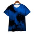 thumbnail image 6 of MEICHEN Women's Shirt T Shirt Glitter Shirt Fashion Starry Summer Shirt Round Neck Short Sleeve Top Outfit, 6 of 9