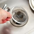 thumbnail image 2 of TrueCraftware- 2-7/8” Diameter Narrow Rim Sink Strainer Stainless Steel- Kitchen Mesh Strainer Kitchen Sink Drain Strainer Hair Catcher for Bathroom Sink Utility Slop Laundry, 2 of 5