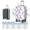 thumbnail image 5 of Goofa Orchids Flowers Pattern Luggage Covers For Suitcase,Suitcase Cover Protector Fit 18-32 Inch Luggage-Medium, 5 of 9